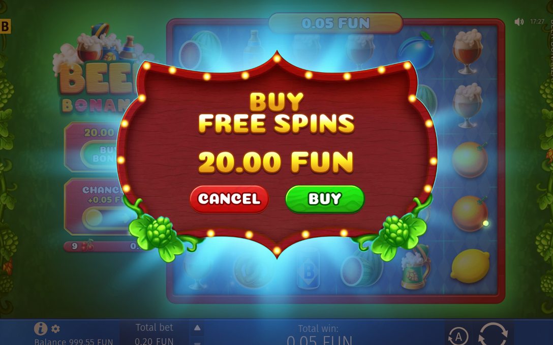 Bonus screen showing golden pretzel Scatter symbols