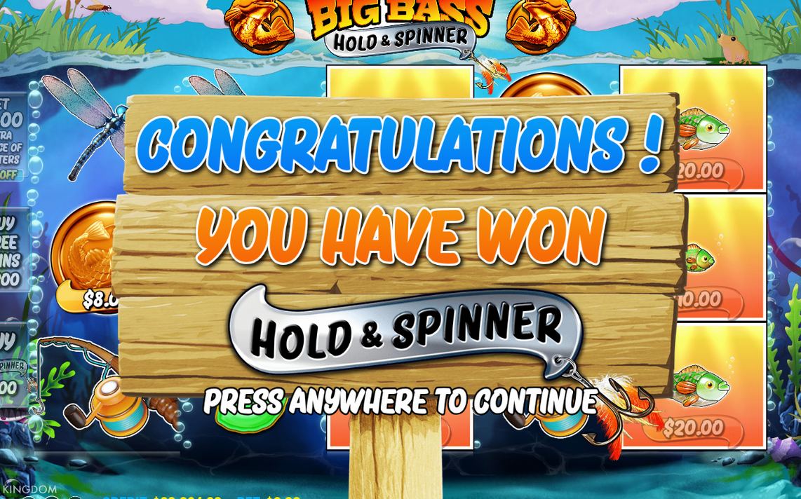 Hold & Spinner net with MONEY symbols on hold