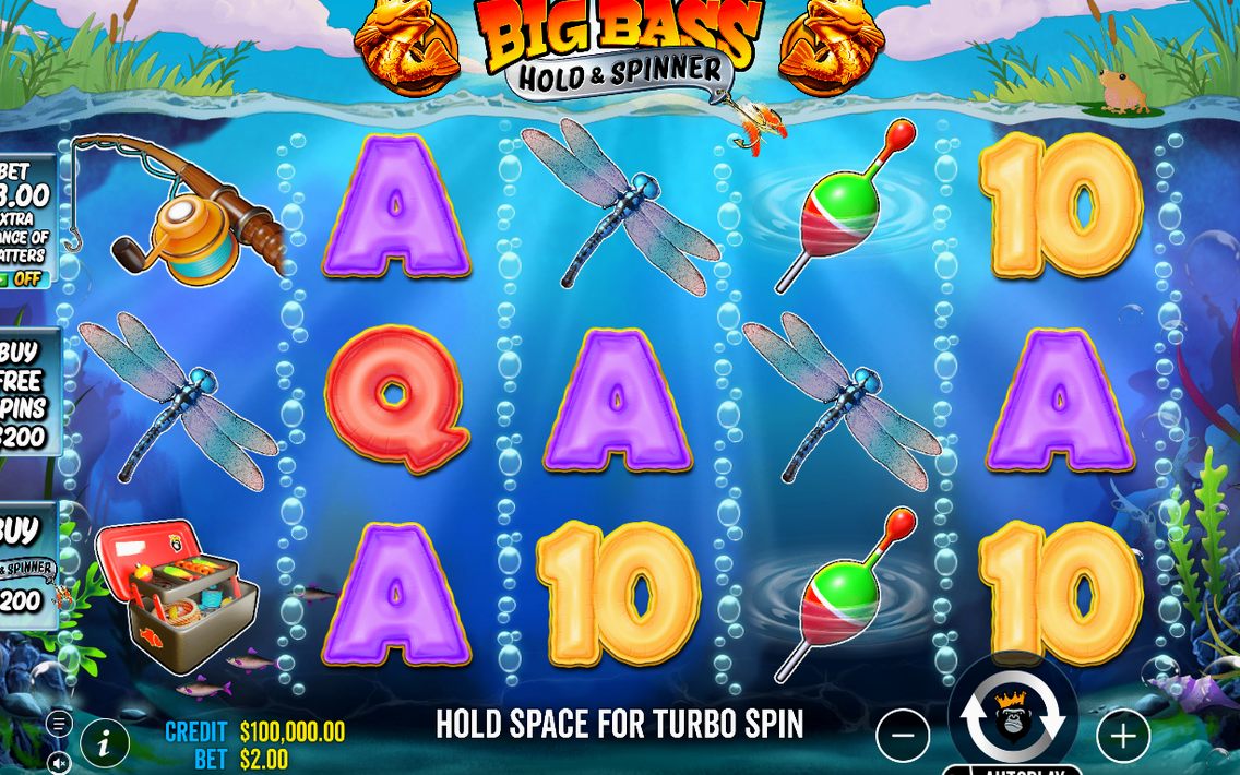 Big Bass – Hold & Spinner
