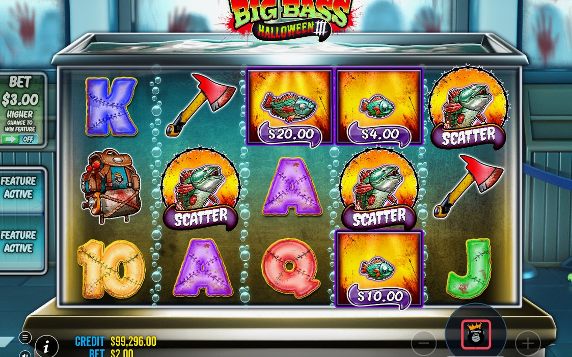 Free Spins where a multiplier rose on a WILD tracker